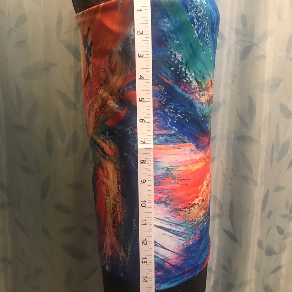 Jazzercise Athletic Top With Built-In Shelf Bra - image 8